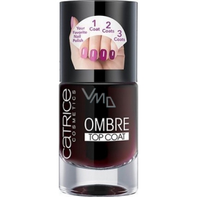 Catrice Ombre Top Coat krycí lak na nehty s ombre efektem 10 ml