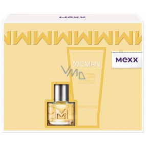 Mexx Woman toaletní voda 20 ml + tělové mléko 50 ml, dárková sada