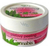 Bione Cosmetics Cannabis pleťový peeling 200 g