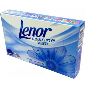 Lenor Spring Awakening vůně jarních květin, pačuli a cedru ubrousky do sušičky prádla 34 kusů