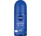 Nivea Protect & Care kuličkový antiperspirant roll-on pro ženy 50 ml