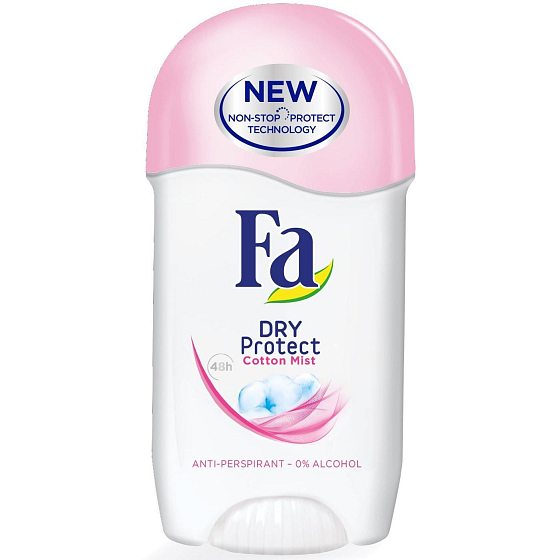 Fa Dry Protect Cotton Mist antiperspirant deodorant stick pro ženy 50 ml
