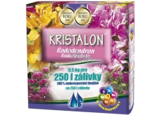 Agro Kristalon Rododendron vodorozpustné univerzální hnojivo 0,5 kg pro 250 l zálivky