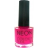 Dor Neon Colour Nail lak na umělé nehty N4 neonová růžová 9 ml