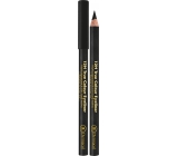 Dermacol 12h True Colour Eyeliner dřevěná tužka na oči 08 Black 2 g