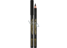 Dermacol 12h True Colour Eyeliner dřevěná tužka na oči 08 Black 2 g