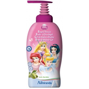 Disney Princess sprchový a koupelový gel pro děti 1 l