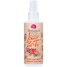 Dermacol Love Mist Ibiza Party parfémovaný tělový sprej pro ženy 150 ml
