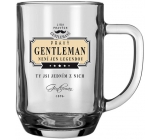 Nekupto Liga Pravých Gentlemanů Pivní sklenice Gentleman není jen legendou, ty jsi jedním z nich 500 ml