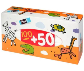 Bella Happy Baby Zvířátka ze zoo hygienické kapesníky 2 vrstvé 150 kusů