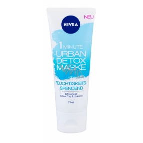 Nivea Urban Skin Detox 1minutová hydratační maska se zeleným čajem 75 ml