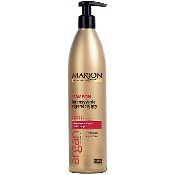 Marion Professional Intensive Regeneration Arganový olej regenerační šampon pro suché a poškozené vlasy 400 g