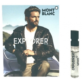 Montblanc Explorer parfémovaná voda pro muže 2 ml s rozprašovačem, vialka