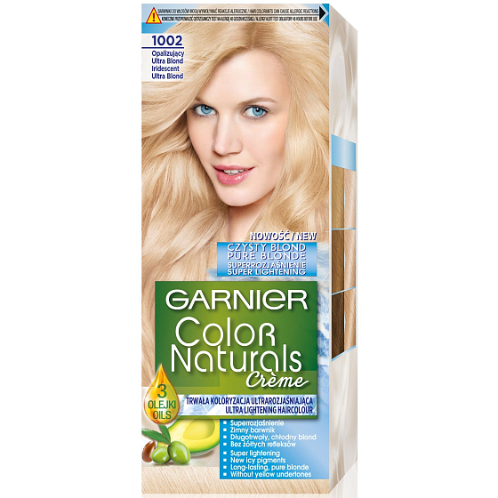 Garnier Color Naturals Créme barva na vlasy 1002 Duhová ultra blond