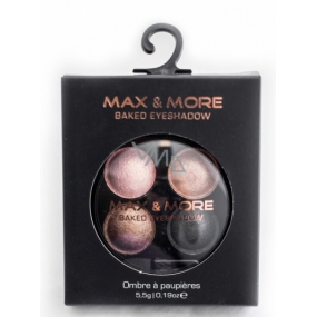 Max & More zapečené oční stíny 430 Ombre Bronze 5,5 g