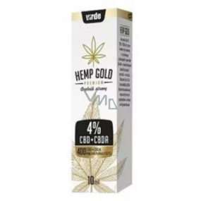 Virde Hemp Gold 4% CBD/CBDA konopný olej, doplněk stravy 10 ml
