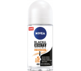 Nivea Black & White Invisible Ultimate Impact kuličkový antiperspirant deodorant roll-on pro ženy 50 ml