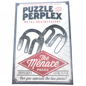 Albi Perplex puzzle hlavolam Menace, obtížnost 5 z 6