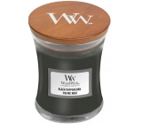 WoodWick Black Peppercorn - Černé zrnko pepře vonná svíčka s dřevěným knotem a víčkem sklo malá 85 g