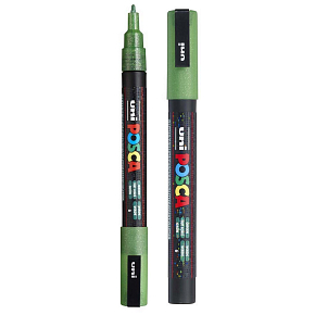 Posca Univerzální akrylátový popisovač 0,9 - 1,3 mm Zelená PC-3M