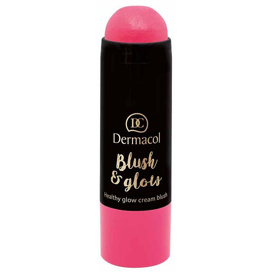 Dermacol Blush & Glow krémová rozjasňující tvářenka stick 03 6,4 g