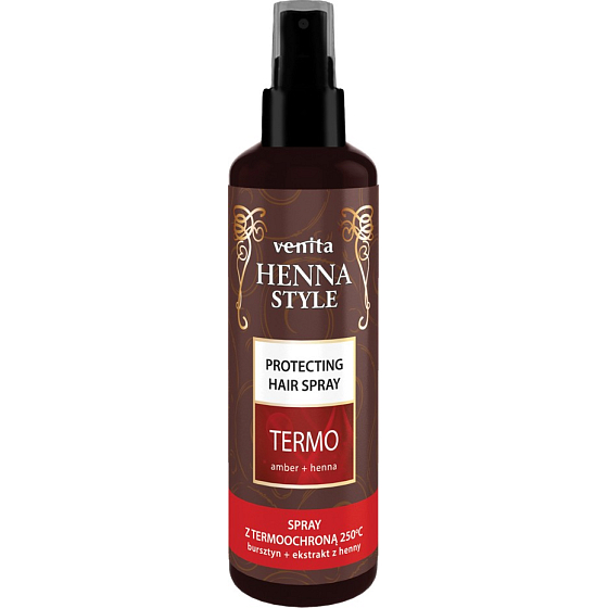 Venita Henna Style sprej na vlasy s tepelnou ochranou do 250°C 200 ml