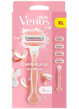 Gillette Venus ComfortGlide Spa Breeze holicí strojek se 3 břity + náhradní hlavice 4 kusy pro ženy