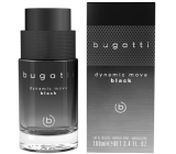 Bugatti Dynamic Move Black toaletní voda pro muže 100 ml