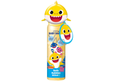 Pinkfong Baby Shark pěna do koupele + hračka žlutá 300 ml