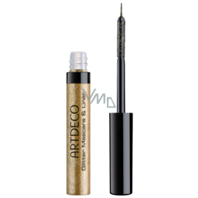 Artdeco Glitter Mascara and Liner třpytivá řasenka a oční linky 07 Golden Stars 5 ml