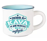 Albi Espresso hrneček - Dobrá káva ve mně probouzí to nejlepší 45 ml