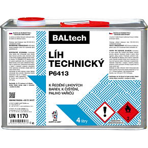 BALTECH technický líh P6413, 4 l BALTECH technický líh P6413, 4 l