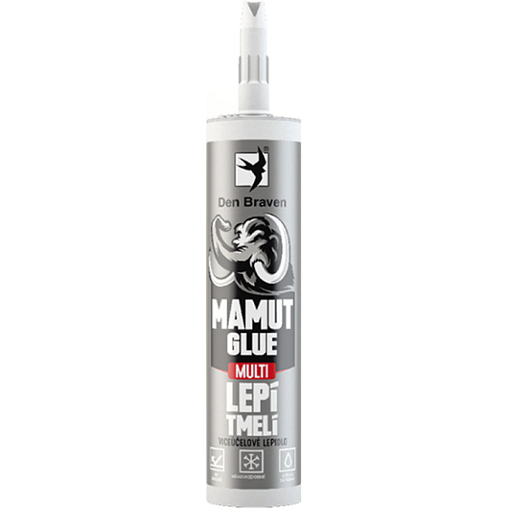 Den Braven Mamut Glue Multi montážní lepidlo, bílé, 290 ml