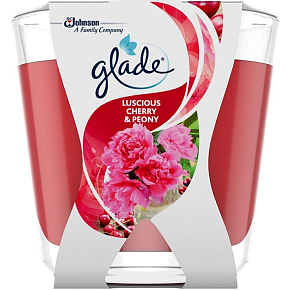 Glade svíčka vonná Maxi Luscious Cherry & Peony, 204 g Glade svíčka vonná Maxi Luscious Cherry & Peony, 204 g