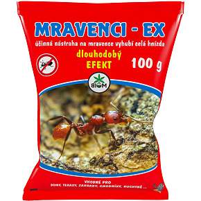 Mravenci EX prášek nástraha na mravence, 100 g