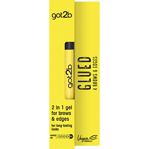 got2b Glued 4 Brows & Edges gel na obočí a baby vlásky 2v1,16 ml got2b Glued 4 Brows & Edges gel na obočí a baby vlásky 2v1,16 ml