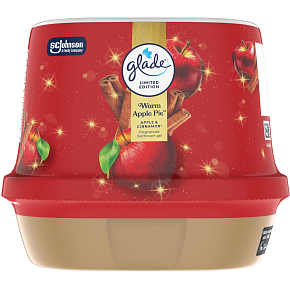 Glade Warm Apple Pie jablko a skořice gelový osvěžovač vzduchu 180 g