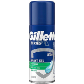 Gillette Series 3x Action Sensitive gel na holení pro muže 75 ml