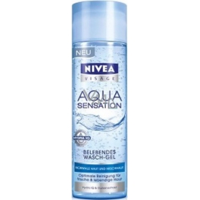 Nivea Visage Aqua Sensation oživující čisticí pleťový gel 200 ml