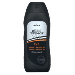 Alpa Windsor 2v1 šampon a sprchový gel pro muže 400 ml