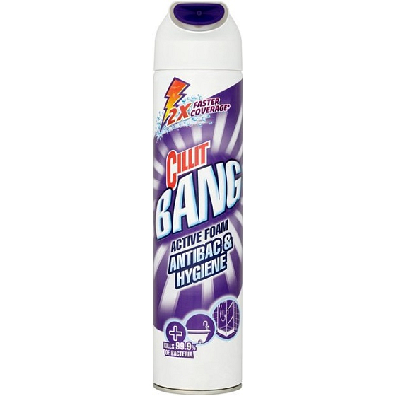 Cillit Bang Antibac & Hygiene antibakteriální aktivní pěna 600 ml
