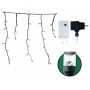 Emos Osvětlení vánoční vodopád 3 m, 180 LED + 5 m přívodní kabel 9W 230V denní bílá