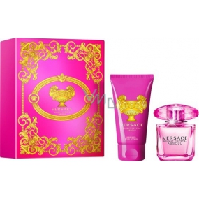 Versace Bright Crystal Absolu parfémovaná voda pro ženy 30 ml + tělové mléko 50 ml, dárková sada