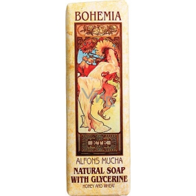Bohemia Gifts Alfons Mucha Med a obilí toaletní mýdlo 125 g