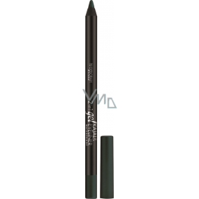 Deborah Milano 2in1 Gel Kajal & Eyeliner voděodolná tužka na oči 04 Green 1,5 g