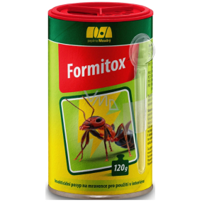 Moudrý Formitox insekticid k likvidaci mravenců, švábů, rybenek a much 120 g