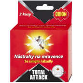 Orion nástrahy na mravence se silnými lákadly 2 kusy