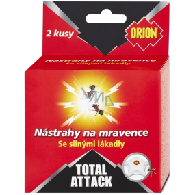 Orion nástrahy na mravence se silnými lákadly 2 kusy