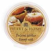Heart & Home Pečené jablko Sojový přírodní vonný vosk 27 g