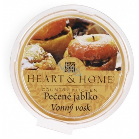 Heart & Home Pečené jablko Sojový přírodní vonný vosk 27 g